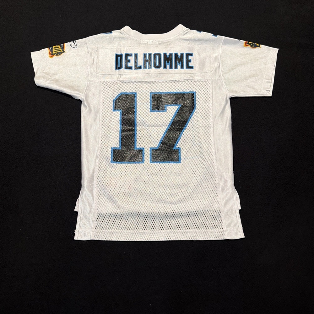 Carolina Panthers Jake Delhomme #17 Superbowl 38 Reebok Youth Size Small